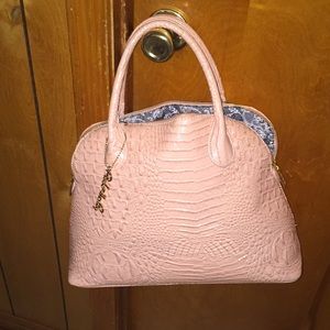 Pink Haley croc style shoulder bag 🍑🍑🍑